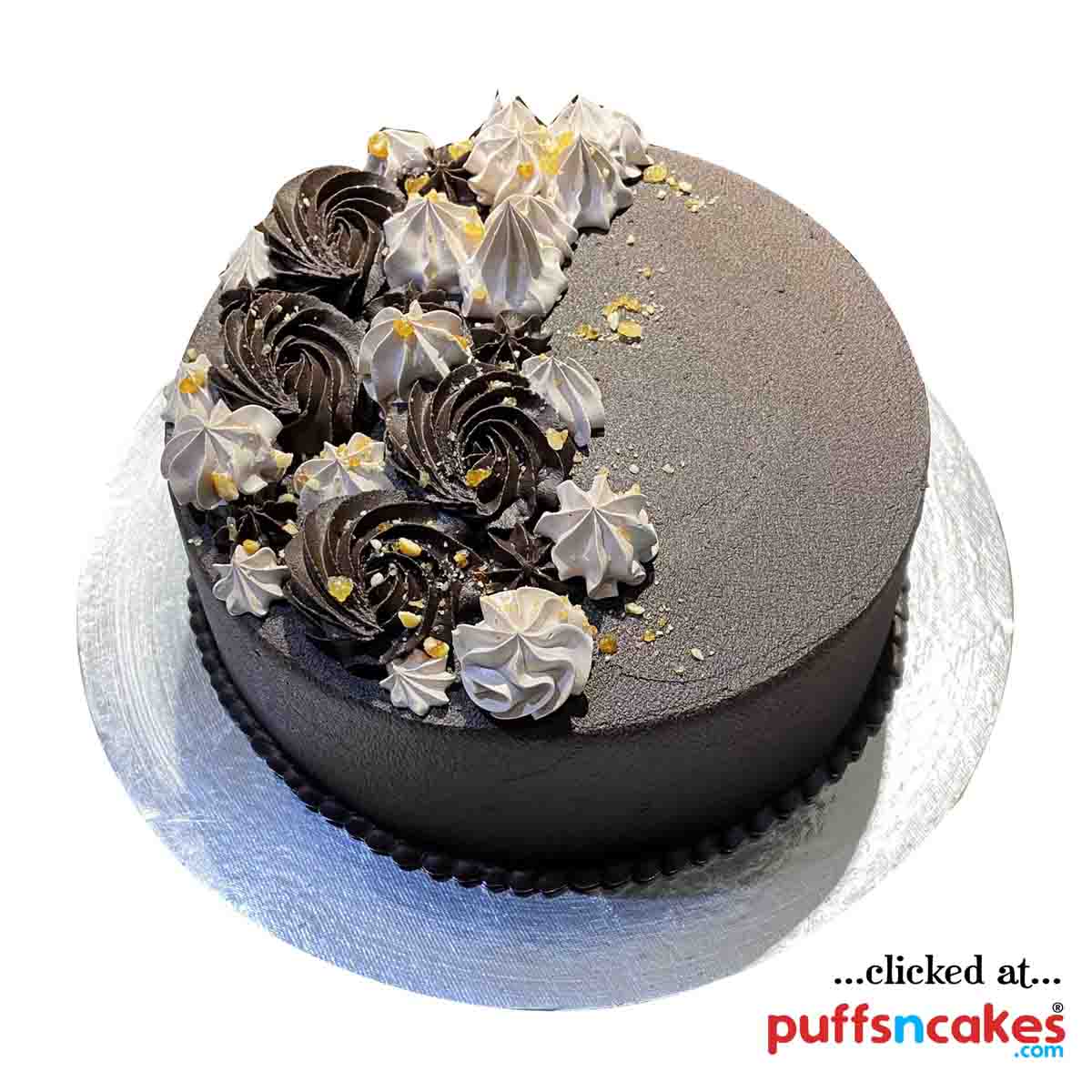 (1579) Chocolate Graceful Cake